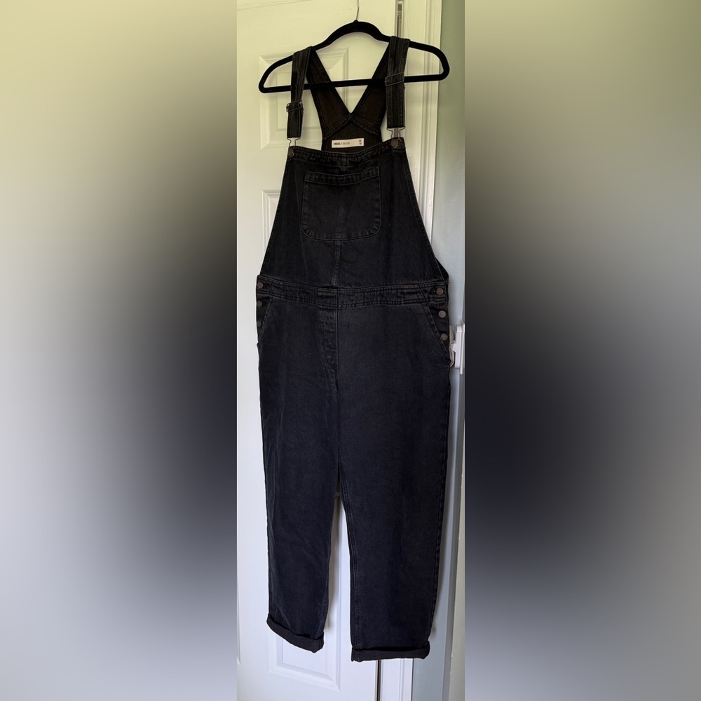 ASOS Charcoal Denim Overalls
